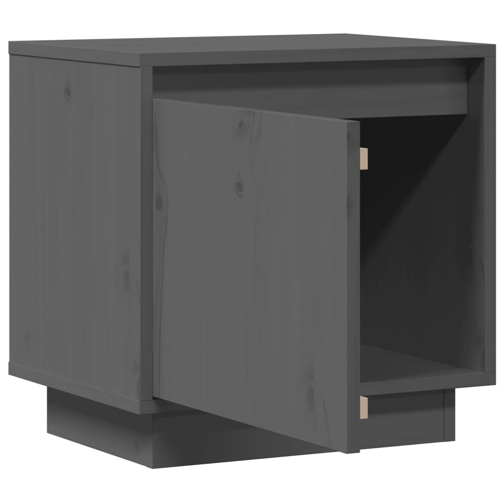 vidaXL Nachtkastjes 2 st 40x30x40 cm massief grenenhout - Aashly