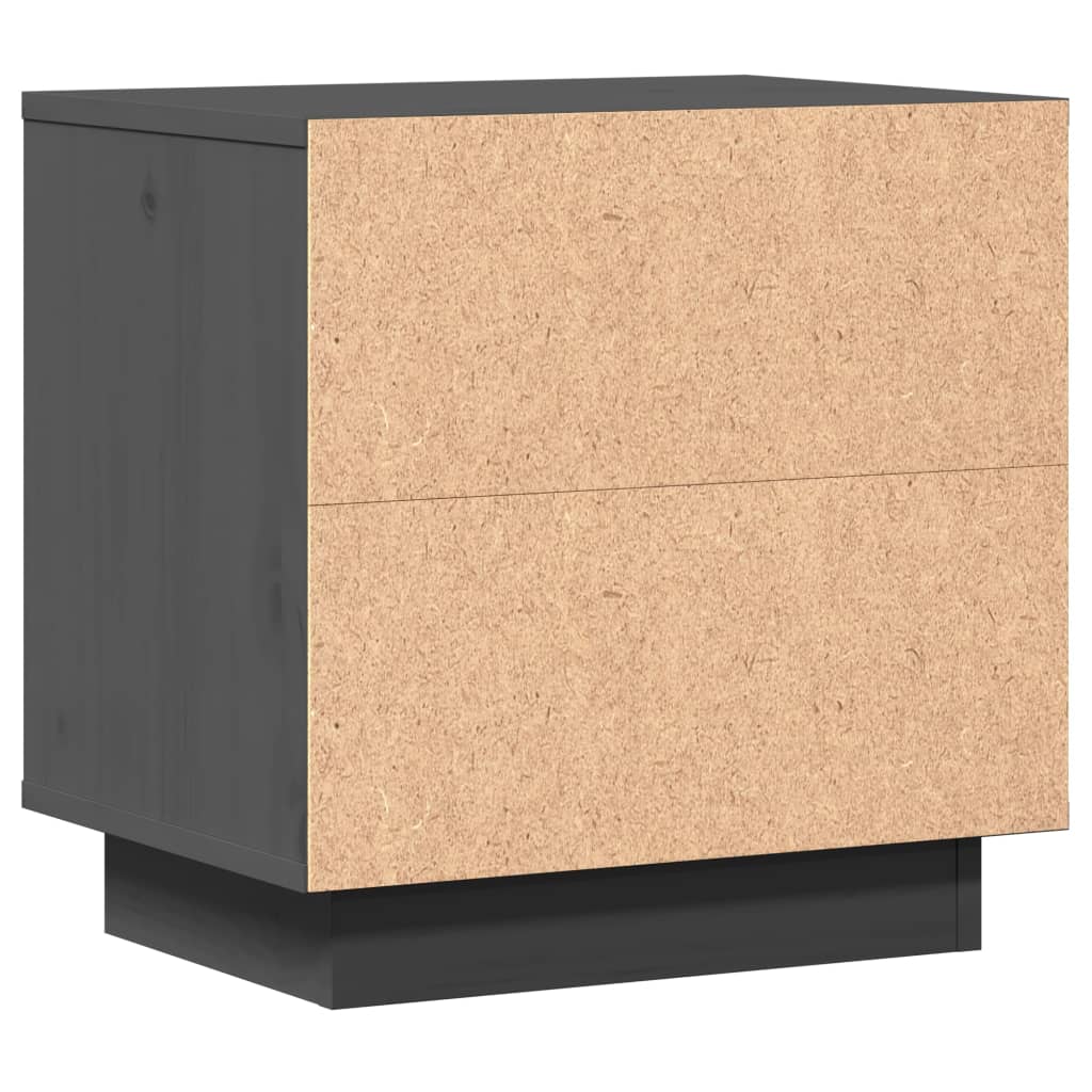 vidaXL Nachtkastjes 2 st 40x30x40 cm massief grenenhout - Aashly