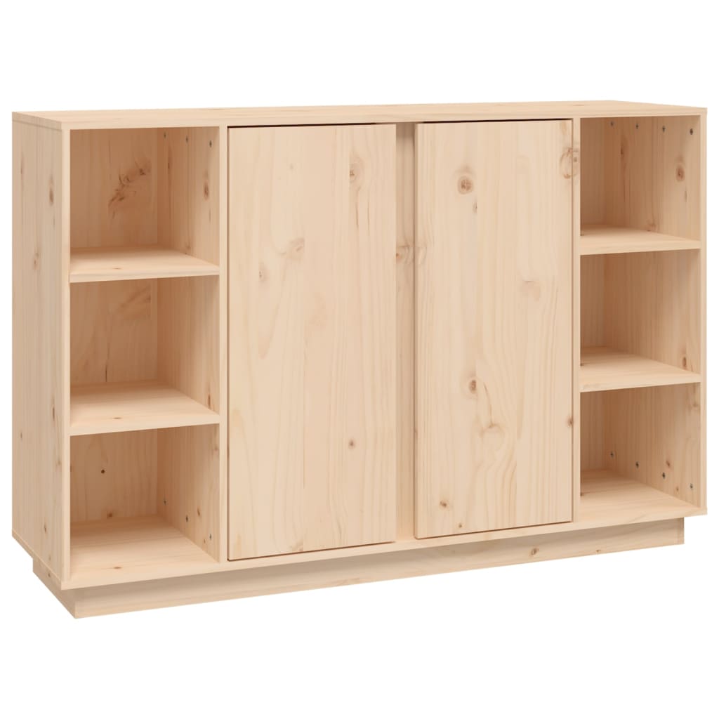 vidaXL Dressoir 120x35x80 cm massief grenenhout - Aashly