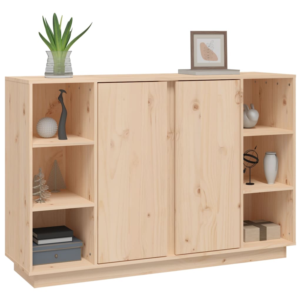 vidaXL Dressoir 120x35x80 cm massief grenenhout - Aashly