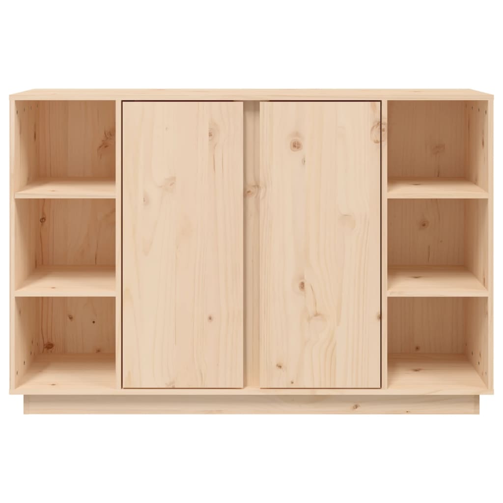 vidaXL Dressoir 120x35x80 cm massief grenenhout - Aashly