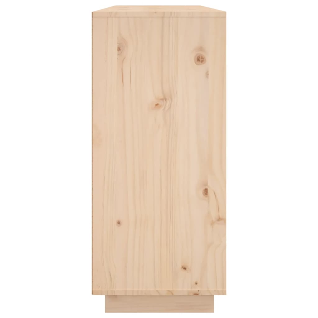 vidaXL Dressoir 120x35x80 cm massief grenenhout - Aashly