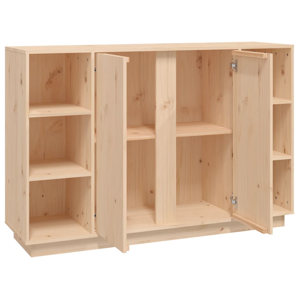 vidaXL Dressoir 120x35x80 cm massief grenenhout - Aashly