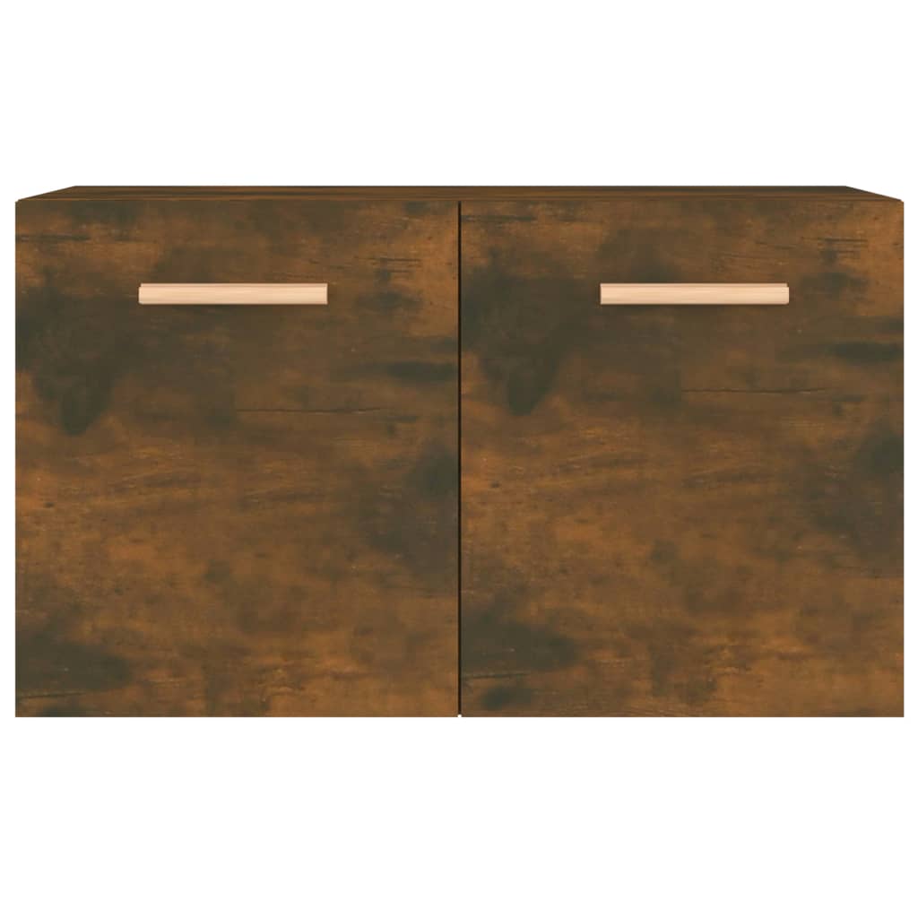 vidaXL Wall Cabinet 60x36.5x35 cm Processed Wood Grey Sonoma Oak Color