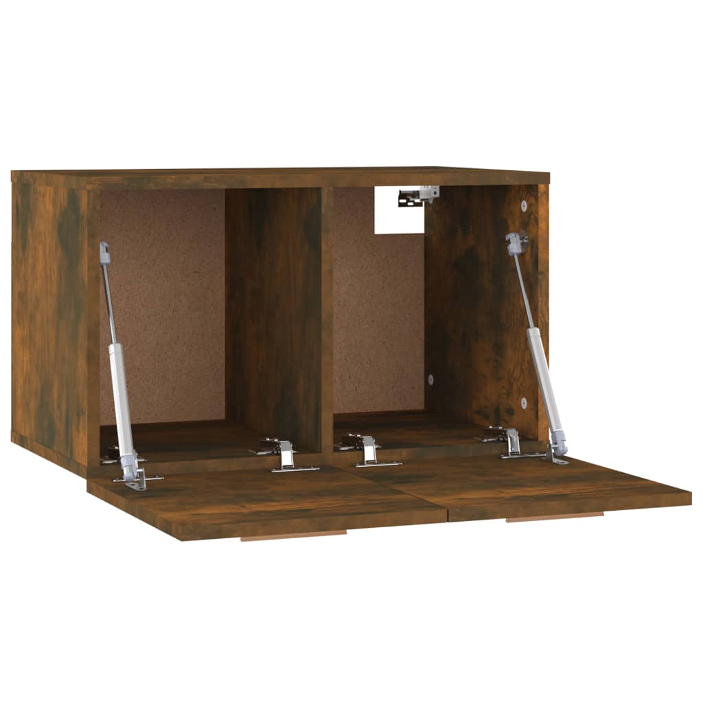 vidaXL Wall Cabinet 60x36.5x35 cm Processed Wood Grey Sonoma Oak Color