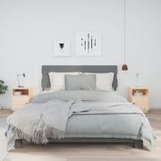 vidaXL Nachtkastje 40x34x55 cm massief grenenhout honingbruin