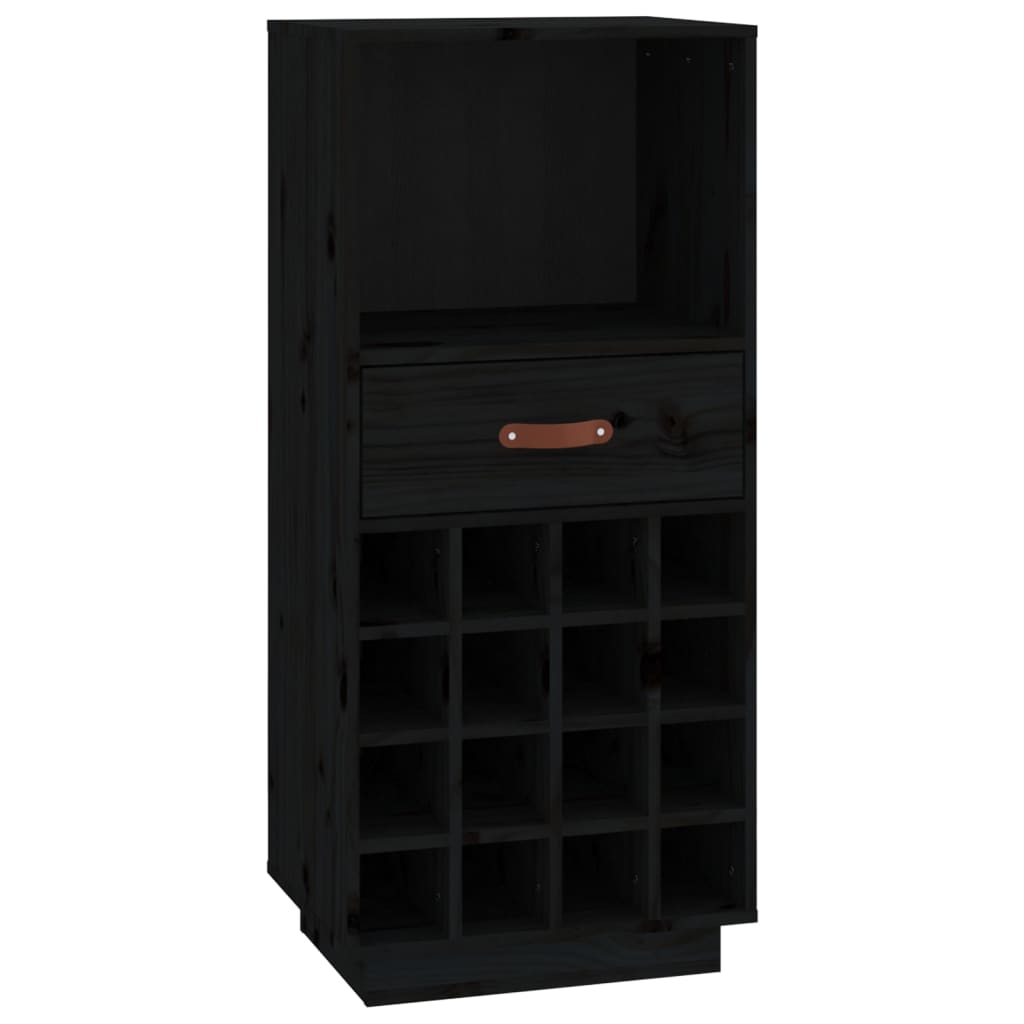 vidaXL Wine Cabinet 45x34x100 cm Solid Pinewood