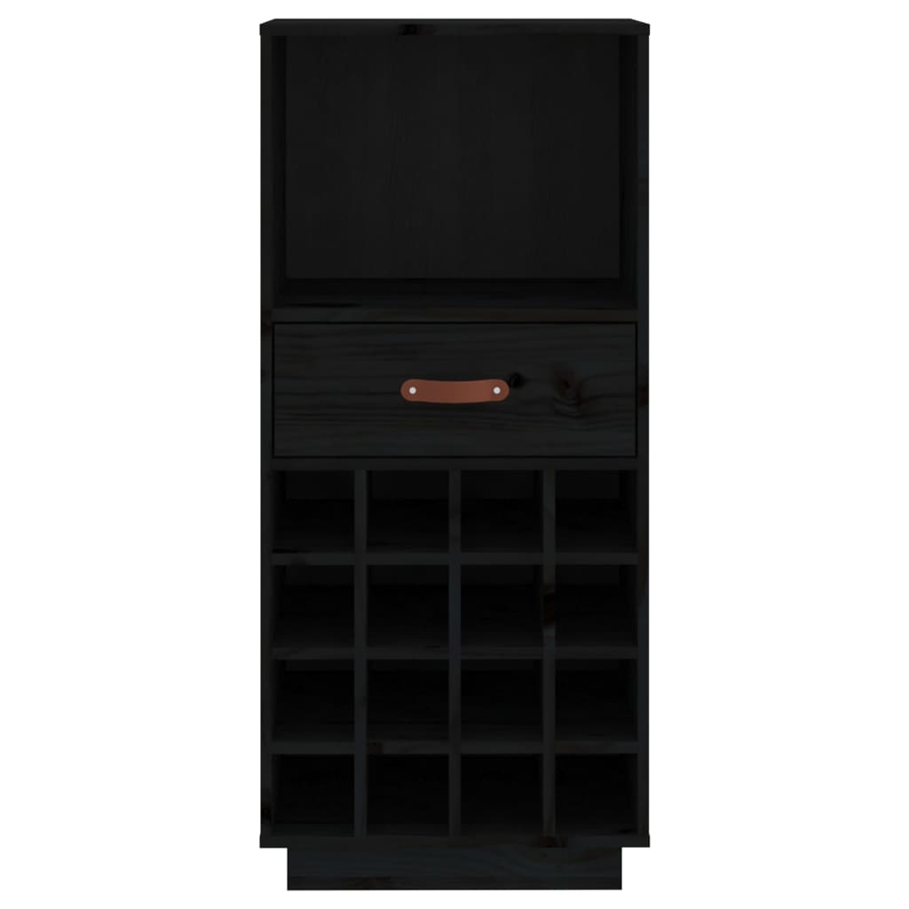vidaXL Wine Cabinet 45x34x100 cm Solid Pinewood
