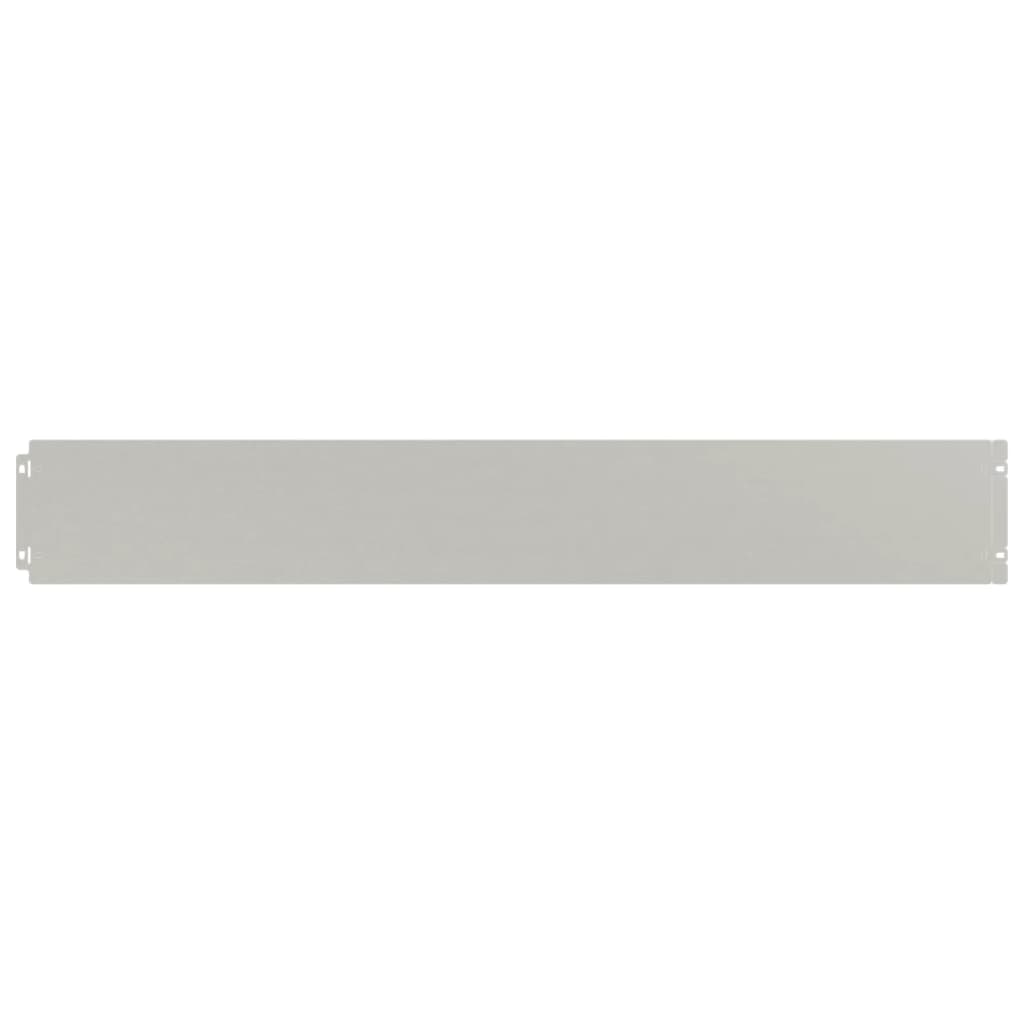 vidaXL Graskanten 20 st 25x103 cm flexibel weervast staal - Aashly