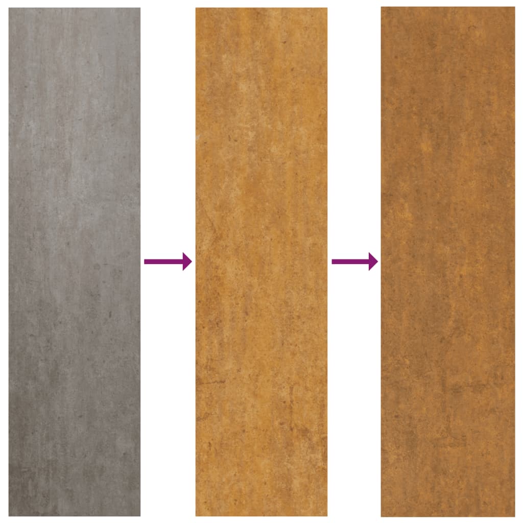 vidaXL Graskanten 20 st 25x103 cm flexibel weervast staal - Aashly
