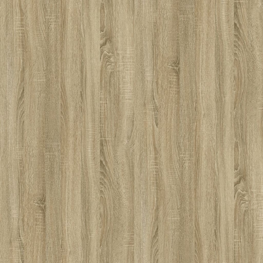 vidaXL Bijzettafels 2 st bewerkt hout sonoma eikenkleurig - Aashly