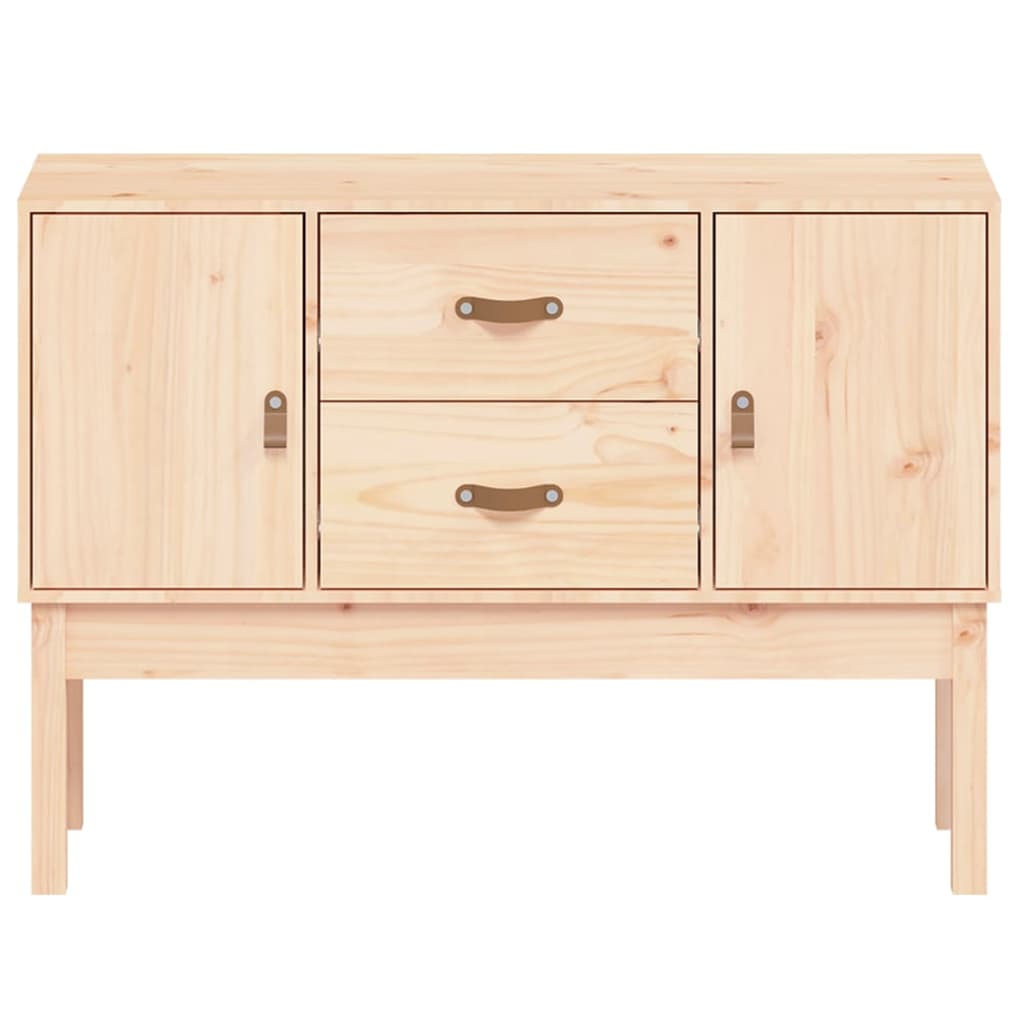 vidaXL Dressoir 110x40x78 cm massief grenenhout - Aashly