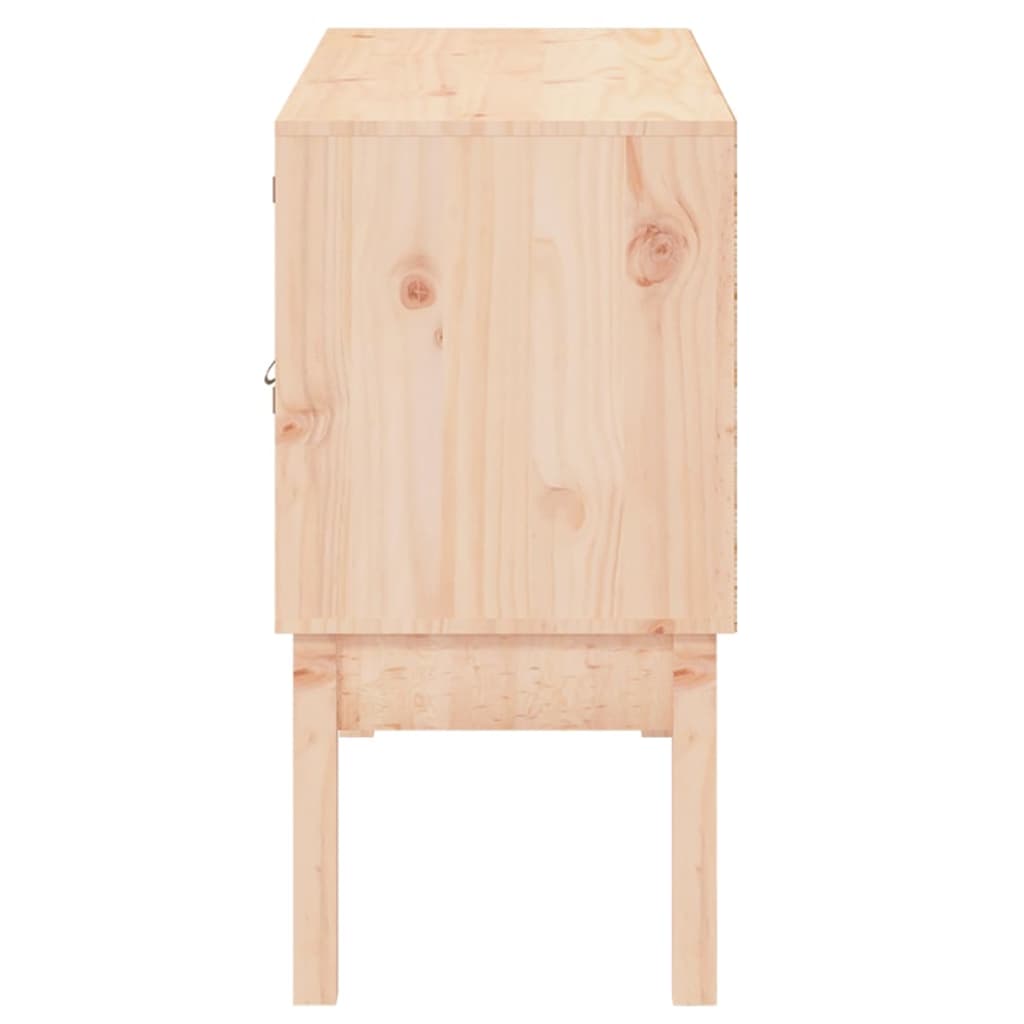 vidaXL Dressoir 110x40x78 cm massief grenenhout - Aashly