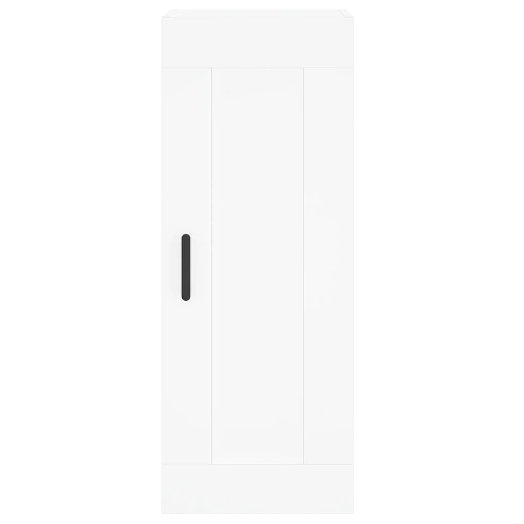vidaXL Wall Cabinet 34.5x34x90 cm Finished Wood White