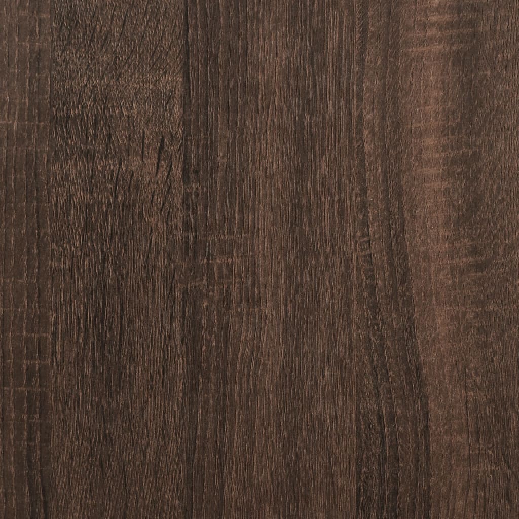 vidaXL Salontafel 40x40x45 cm bewerkt hout bruin eikenkleur