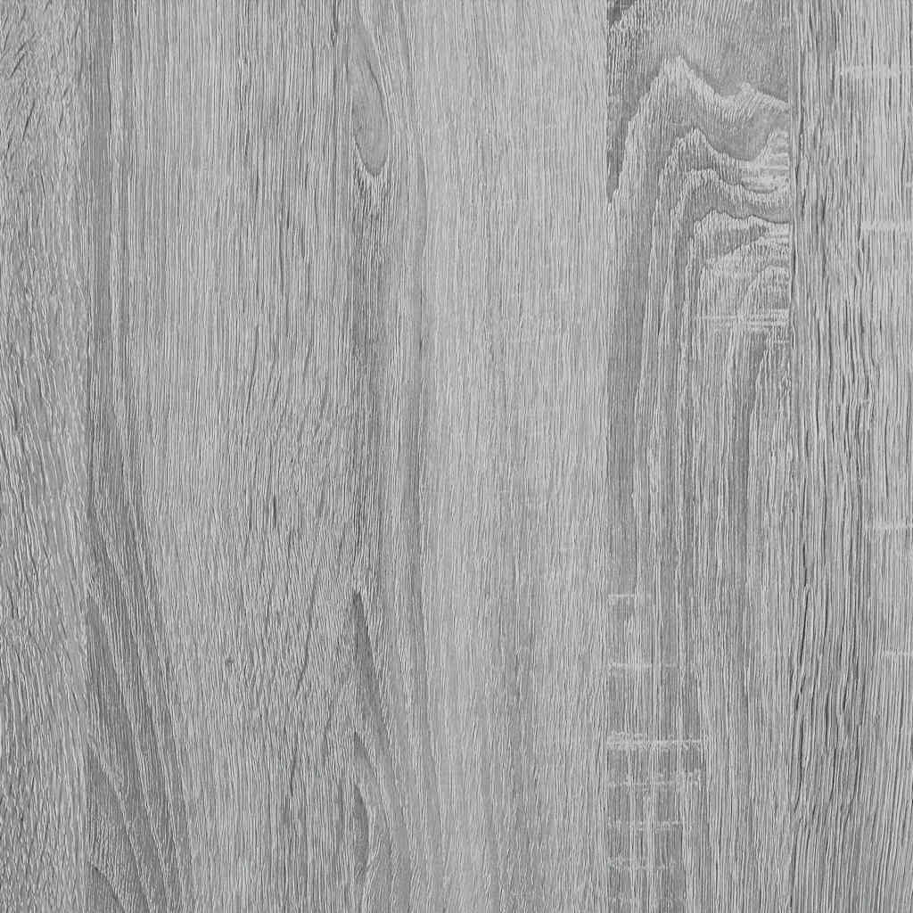 vidaXL Nachtkastjes 2st 40x31x50cm bewerkt hout en metaal sonoma eiken - Aashly