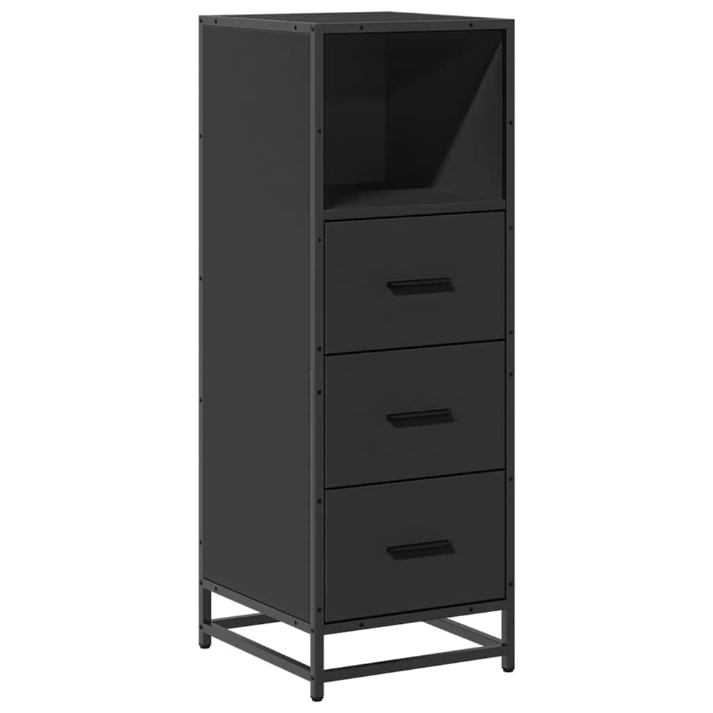vidaXL Badkamerkast 35x37,5x100 cm bewerkt hout bruin eikenkleur - Aashly