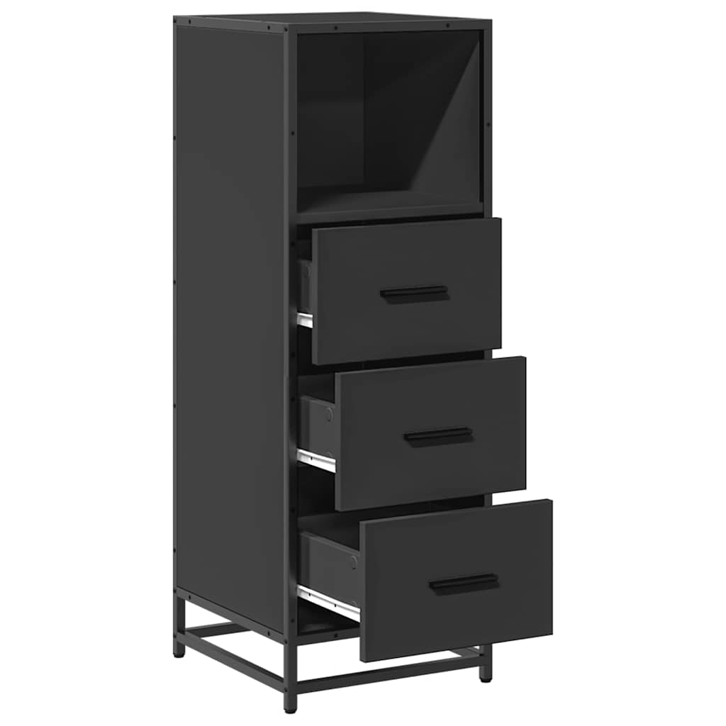 vidaXL Badkamerkast 35x37,5x100 cm bewerkt hout bruin eikenkleur - Aashly