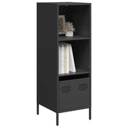 vidaXL Hoge kast 68x39x103,5 cm staal mosterdgeel - Aashly