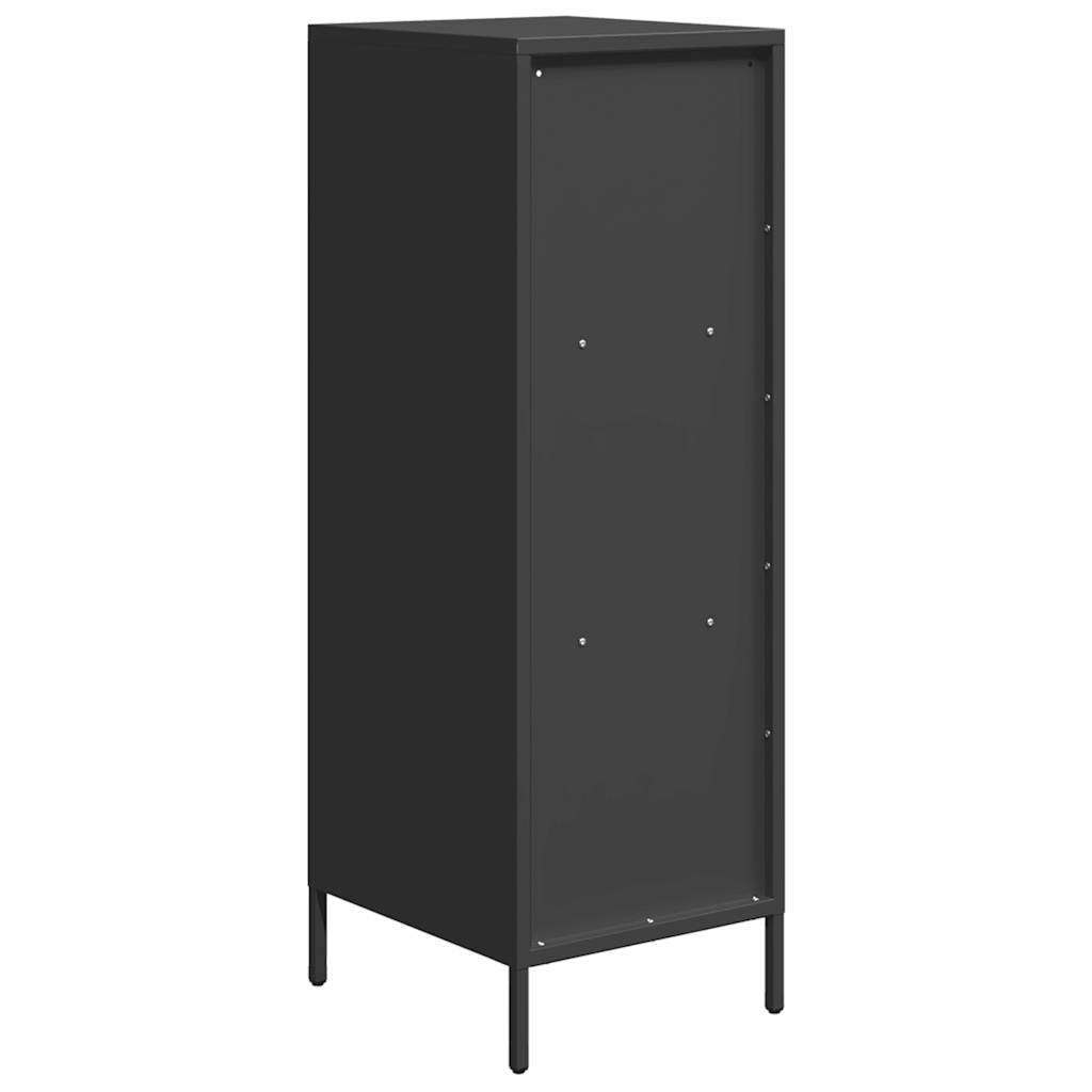 vidaXL Hoge kast 68x39x103,5 cm staal mosterdgeel - Aashly