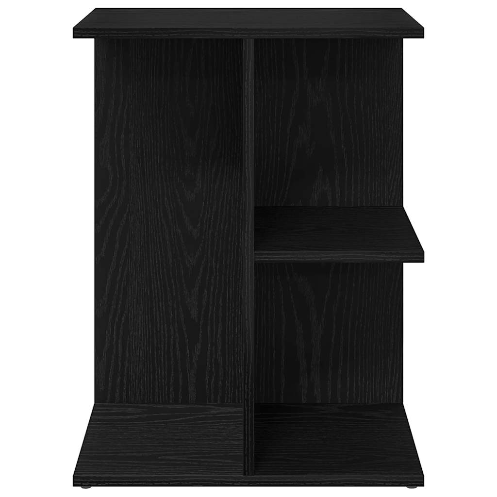 vidaXL Nachtkastjes 2 st 46,5x29x61 cm bewerkt hout betongrijs - Aashly