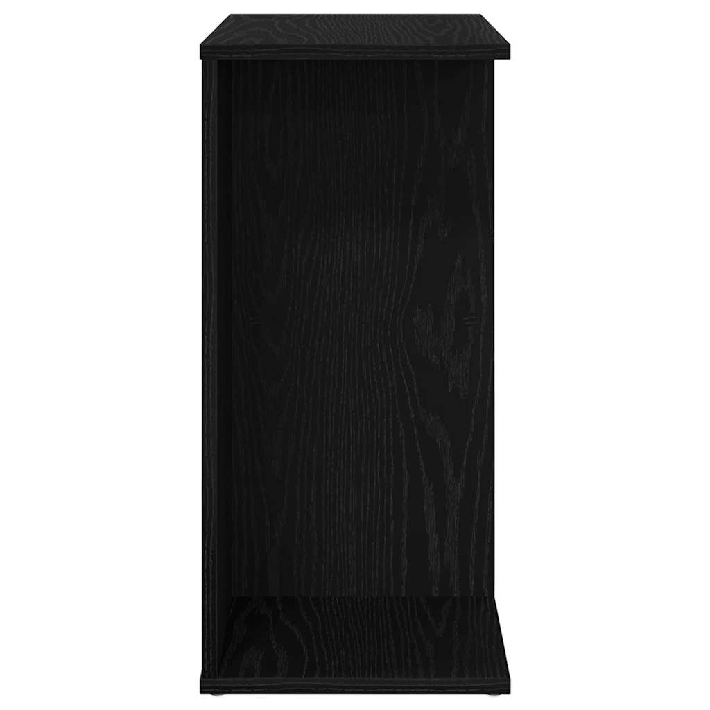 vidaXL Nachtkastjes 2 st 46,5x29x61 cm bewerkt hout betongrijs - Aashly