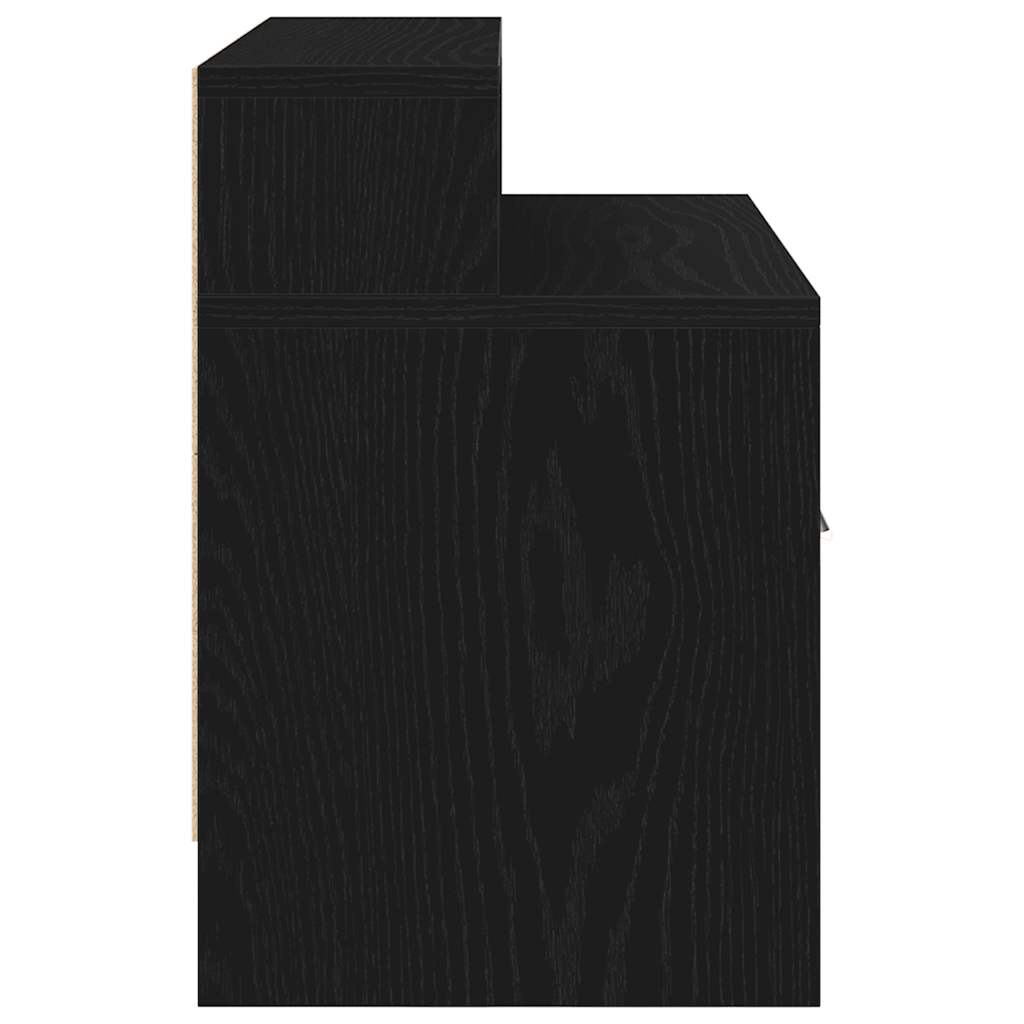 vidaXL Nachtkastje met lade 51x31x47 cm betongrijs - Aashly