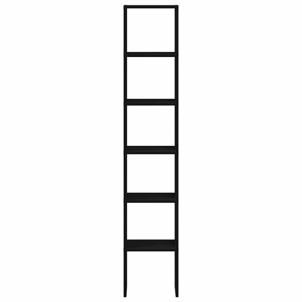 vidaXL Boekenkasten 2st stapelbaar 30x30x80cm bewerkt hout bruin eiken - Aashly