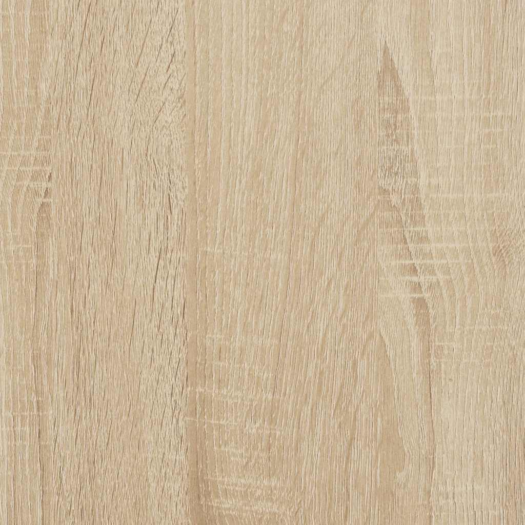 vidaXL Opbergkast 40x45x103,5 cm bewerkt hout grijs sonoma eikenkleur - Aashly