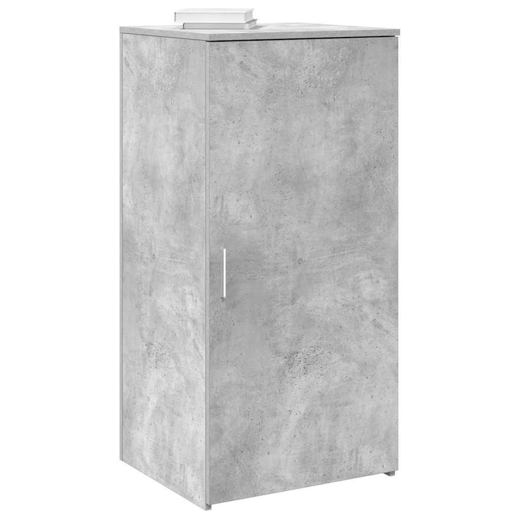 vidaXL Opbergkast 40x45x103,5 cm bewerkt hout grijs sonoma eikenkleur - Aashly