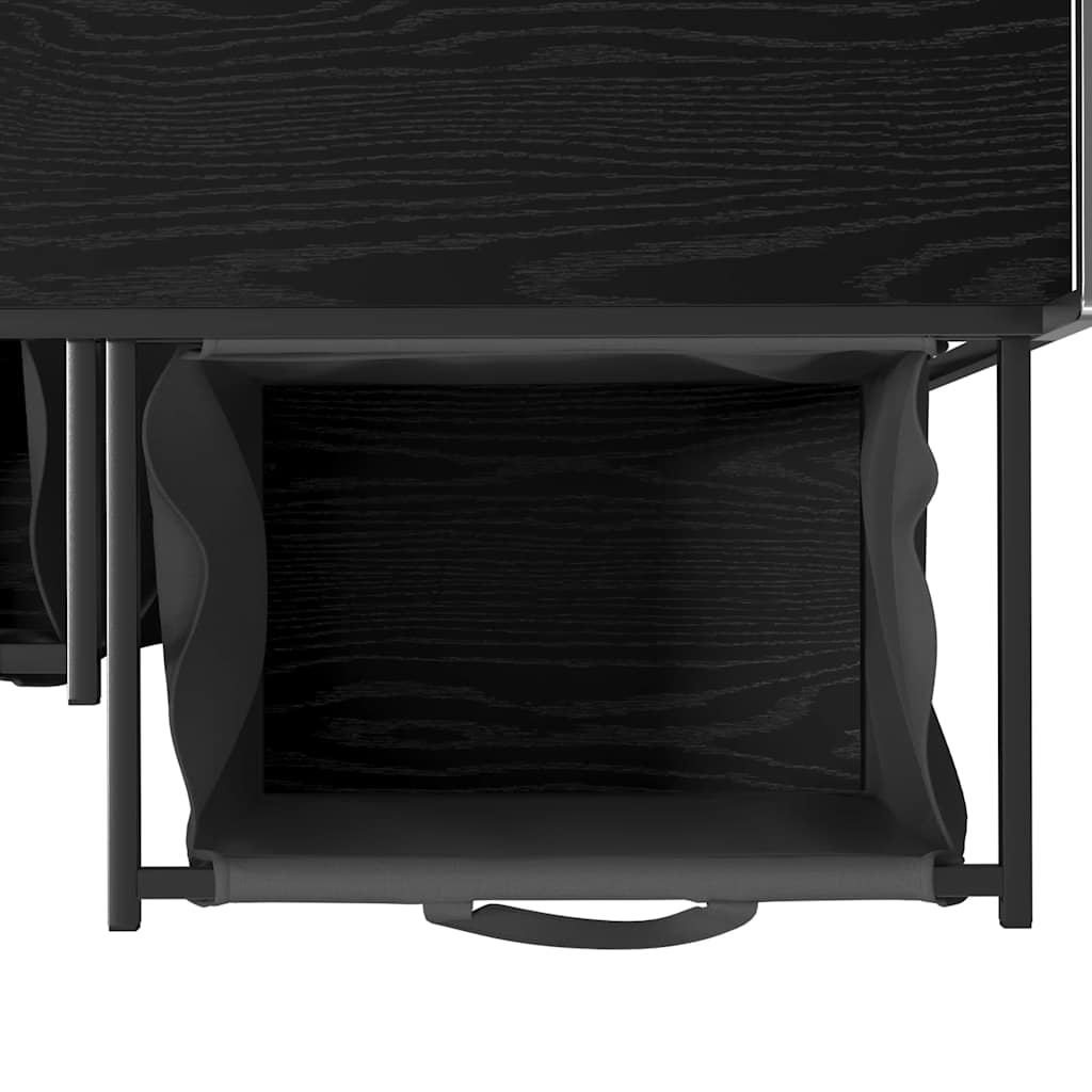 vidaXL Wasmand 1 vak met plank grijs sonoma eiken - Aashly