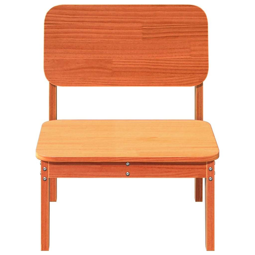 vidaXL Tuinstoel 60x52,5x72 cm geïmpregneerd grenenhout - Aashly