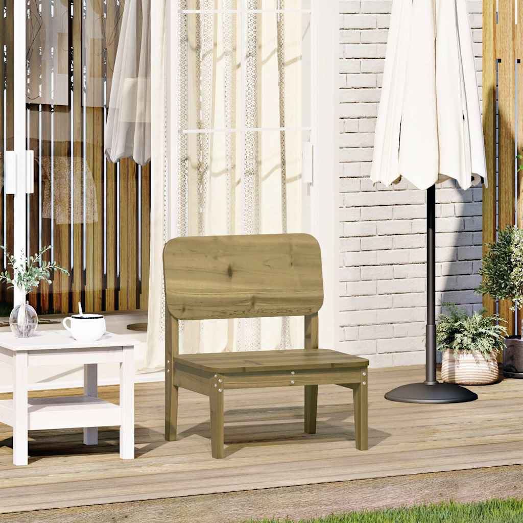 vidaXL Tuinstoel 60x52,5x72 cm geïmpregneerd grenenhout - Aashly