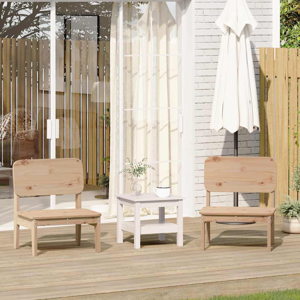 vidaXL Tuinstoel 60x52,5x72 cm geïmpregneerd grenenhout - Aashly
