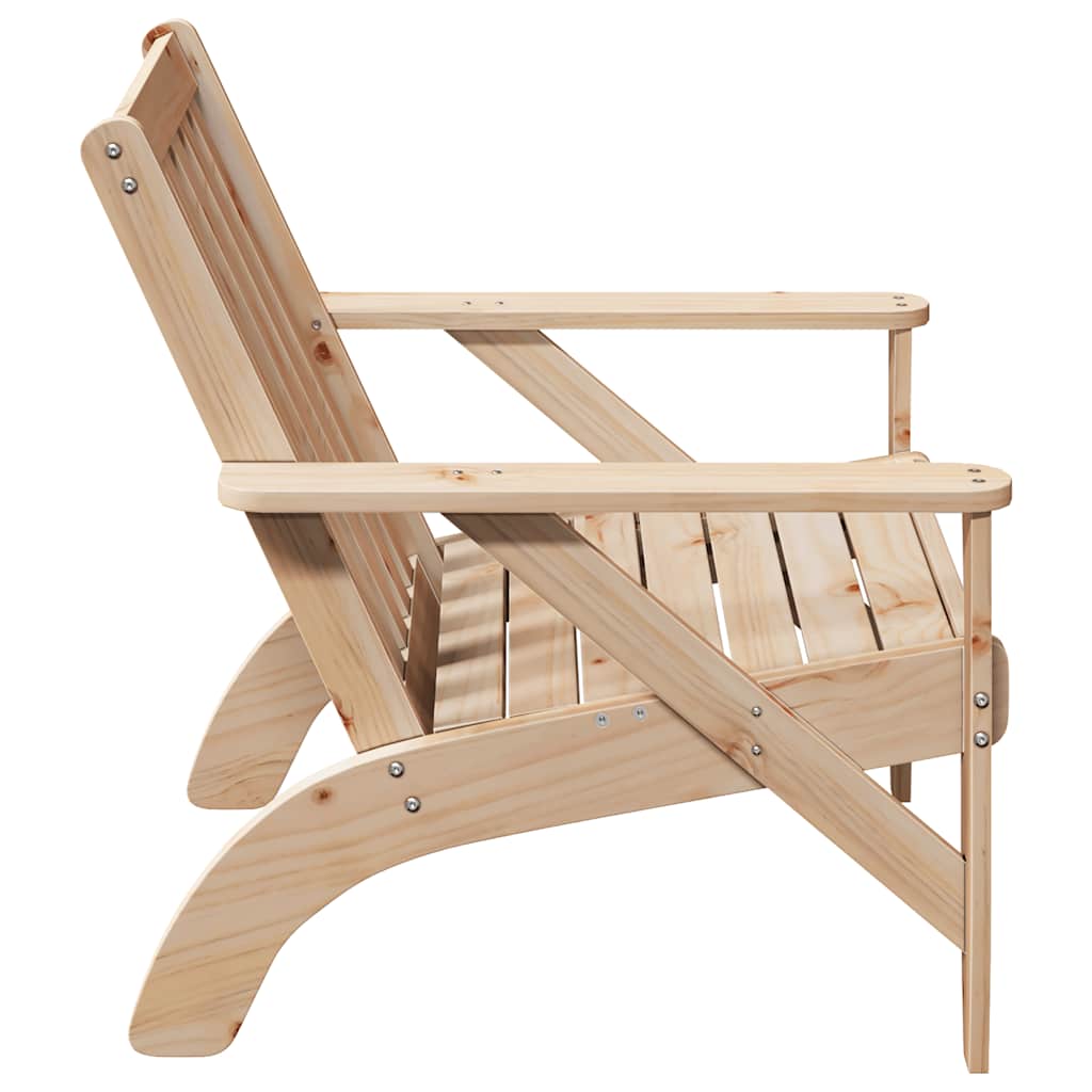 vidaXL Tuinstoelen Adirondack 2 st 75x77x77 cm massief douglashout - Aashly