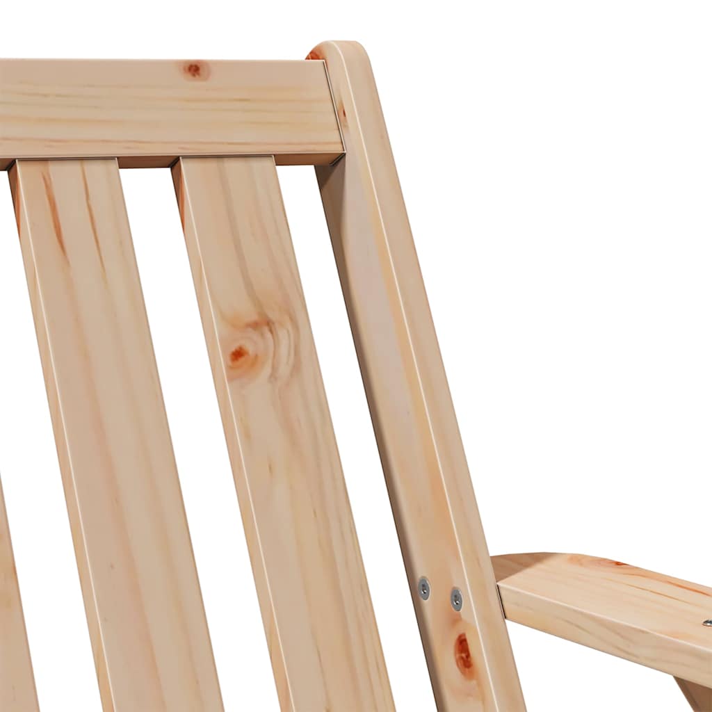 vidaXL Tuinstoelen Adirondack 2 st 75x77x77 cm massief douglashout - Aashly