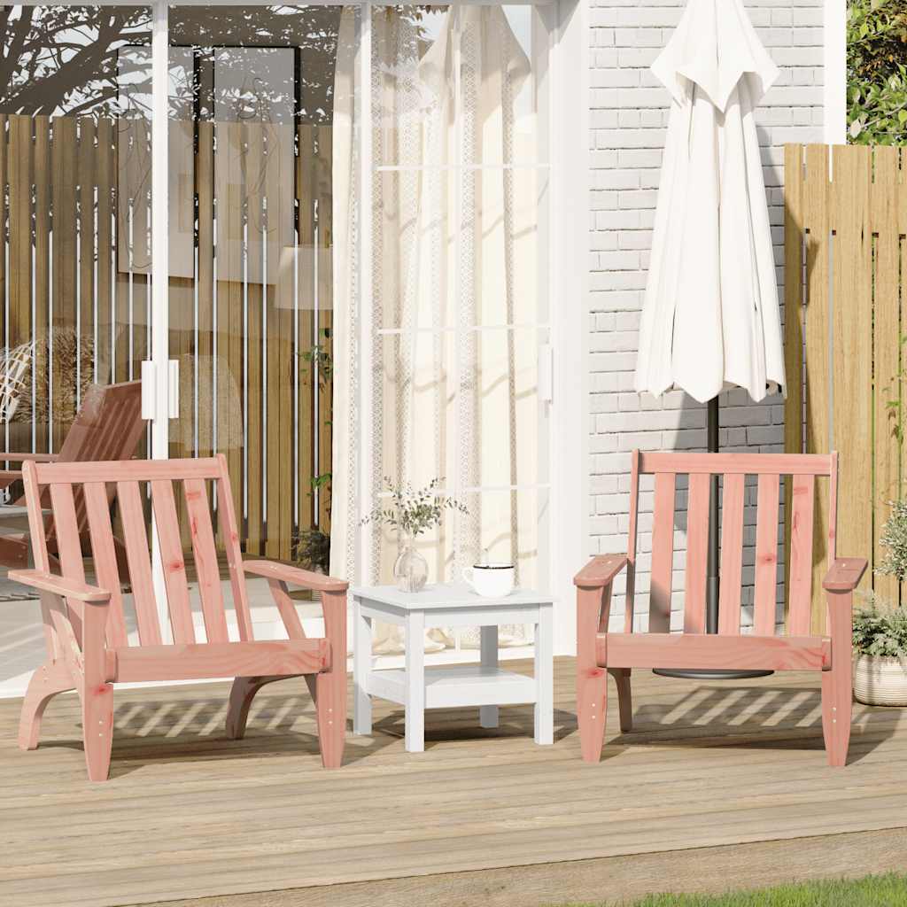 vidaXL Tuinstoelen Adirondack 2 st 75x77x77 cm massief douglashout - Aashly