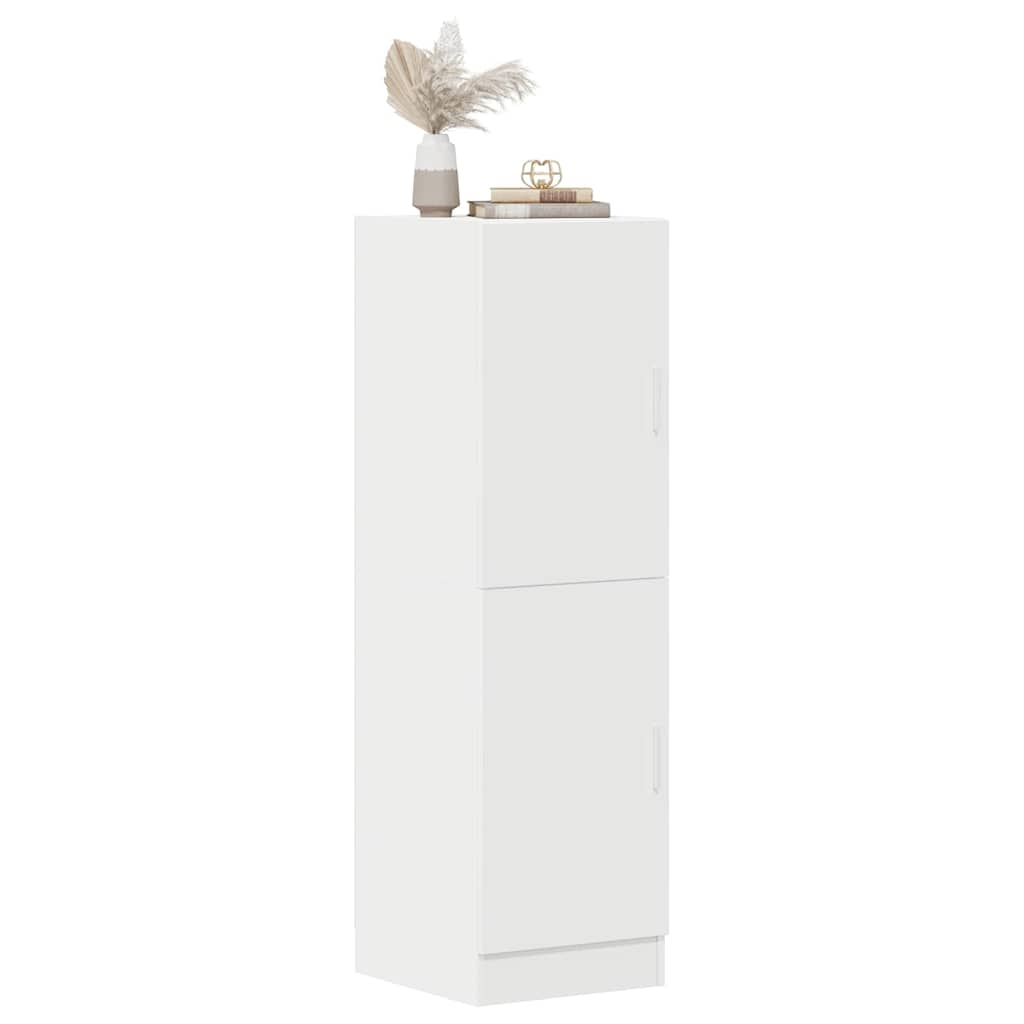 vidaXL Keukenkast 38x41,5x131,5 cm bewerkt hout gerookt eikenkleurig - Aashly