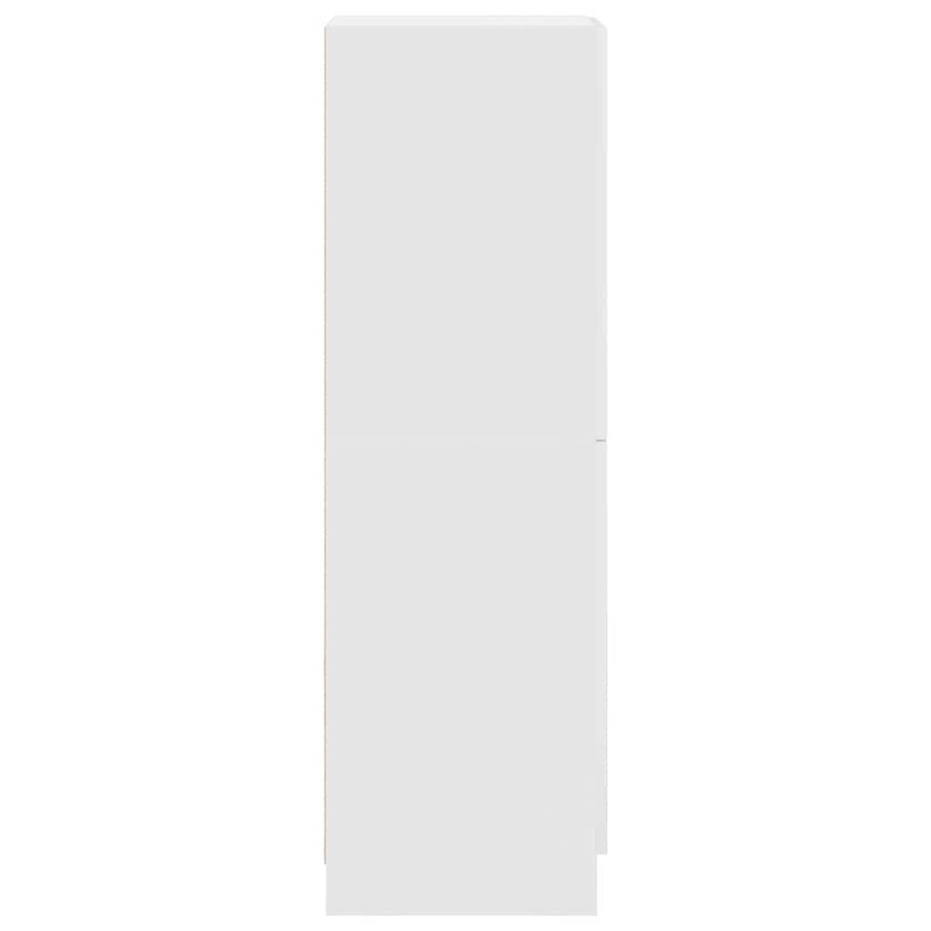 vidaXL Keukenkast 38x41,5x131,5 cm bewerkt hout gerookt eikenkleurig - Aashly