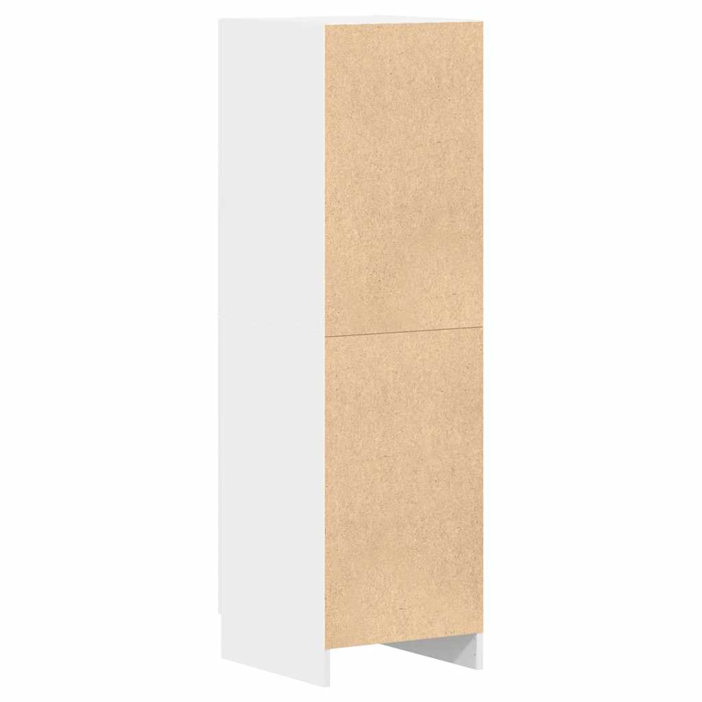 vidaXL Keukenkast 38x41,5x131,5 cm bewerkt hout gerookt eikenkleurig - Aashly