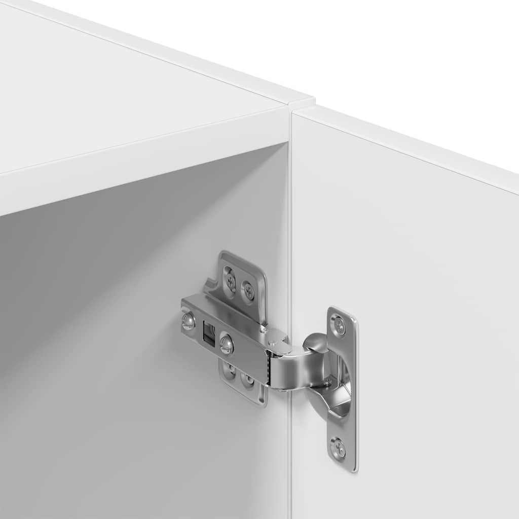 vidaXL Keukenkast 38x41,5x131,5 cm bewerkt hout gerookt eikenkleurig - Aashly