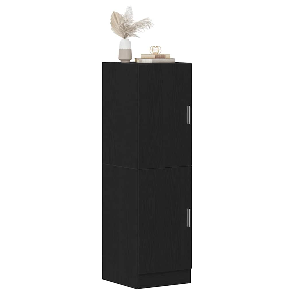 vidaXL Keukenkast 38x41,5x131,5 cm bewerkt hout gerookt eikenkleurig - Aashly