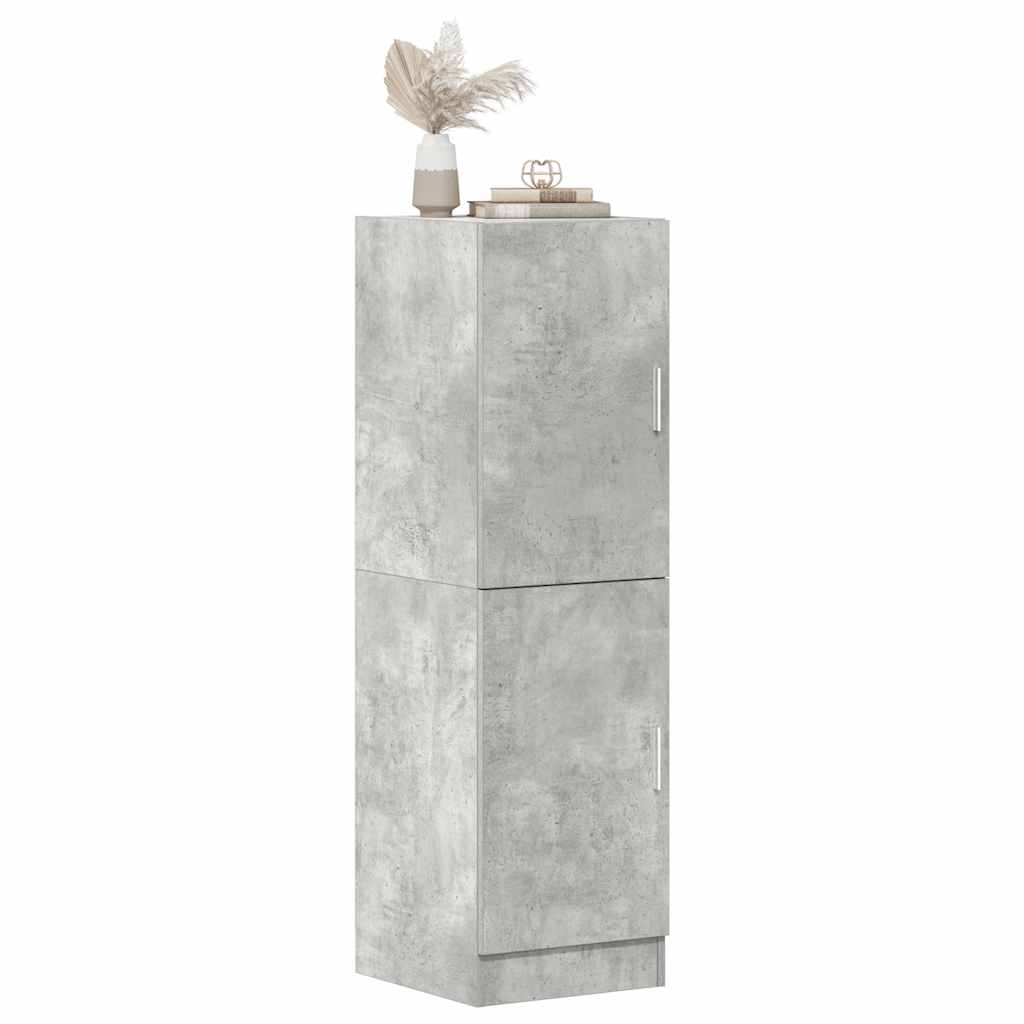 vidaXL Keukenkast 38x41,5x131,5 cm bewerkt hout gerookt eikenkleurig - Aashly
