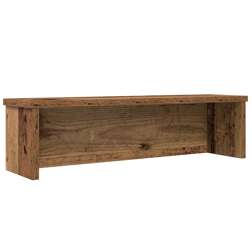 vidaXL Keukenrek stapelbaar 50x15x16 cm bewerkt hout betongrijs - Aashly