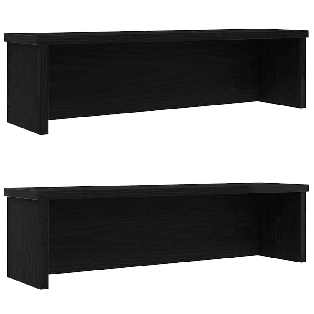 vidaXL Keukenrek stapelbaar 50x15x16 cm bewerkt hout betongrijs - Aashly