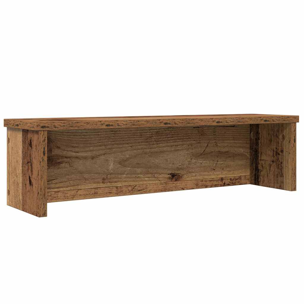 vidaXL Keukenrek stapelbaar 50x15x16 cm bewerkt hout betongrijs - Aashly