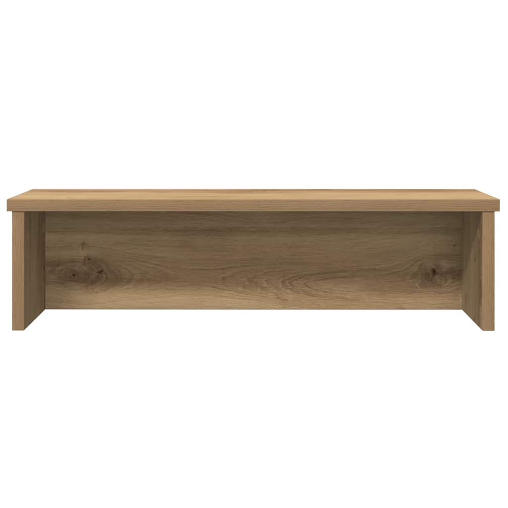 vidaXL Keukenrek stapelbaar 50x15x16 cm bewerkt hout betongrijs - Aashly