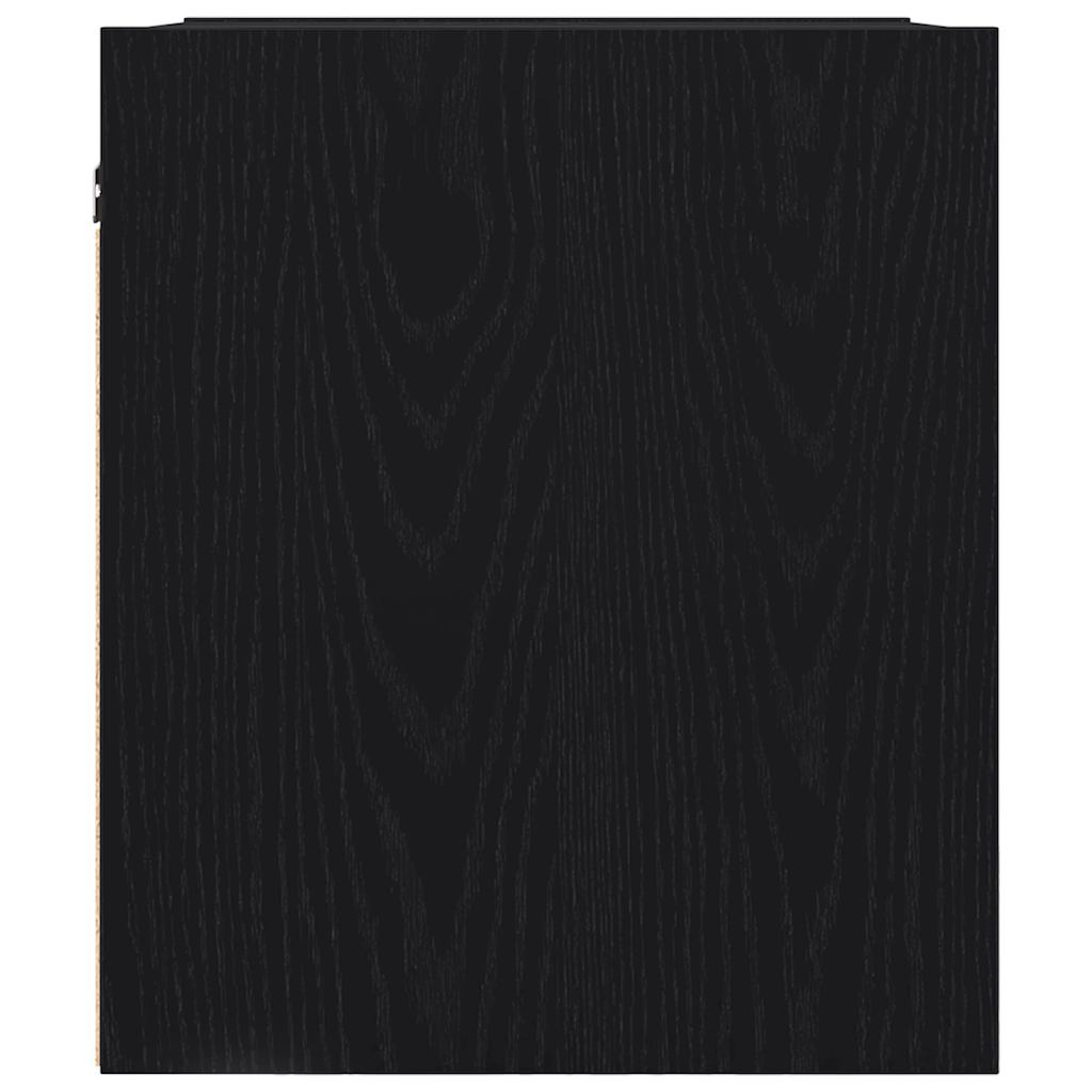 vidaXL Nachtkastjes 2 st wandgemonteerd 38x34x40 cm betongrijs - Aashly