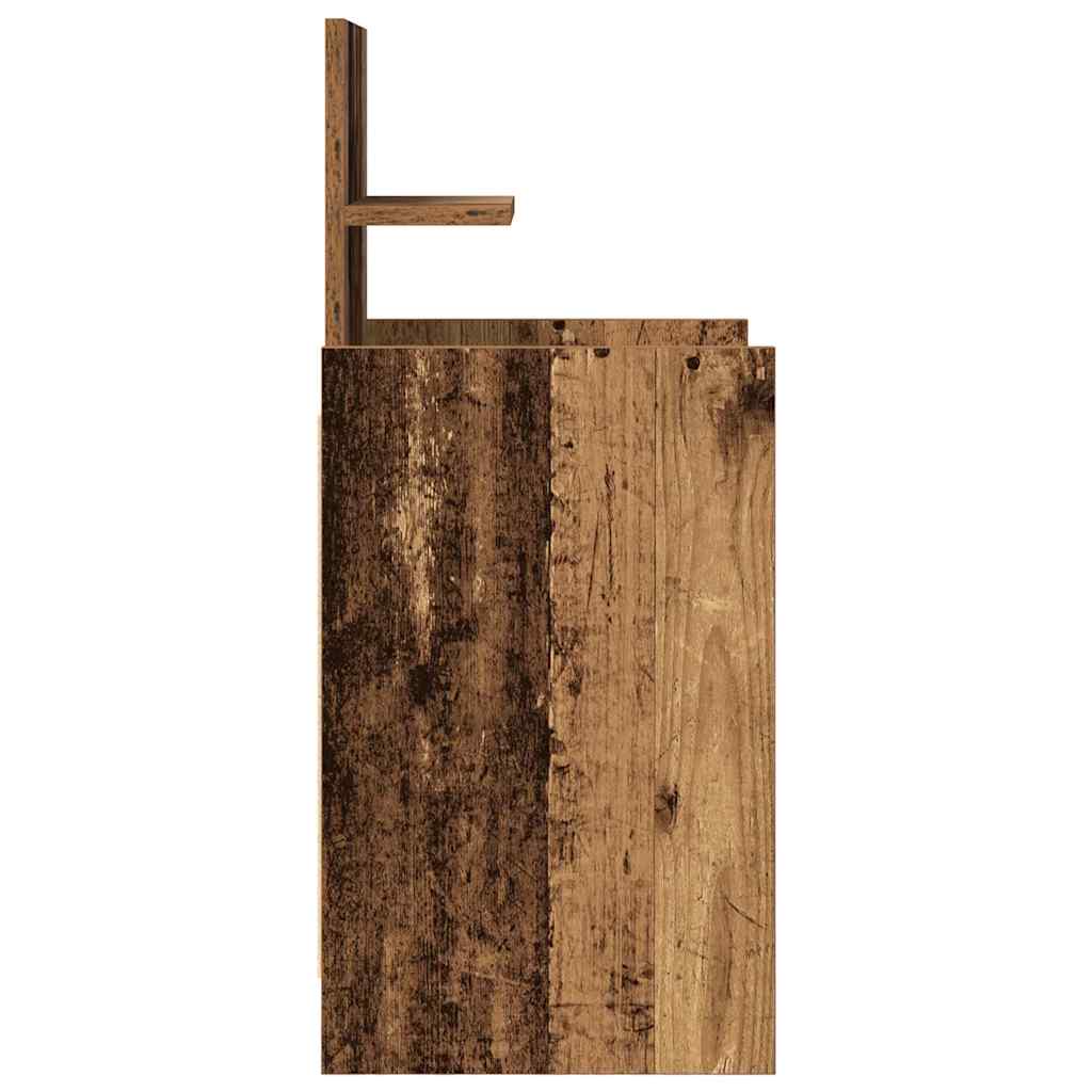 vidaXL Nachtkastjes met 2 lades 2 st 38x34x80 cm zwart - Aashly
