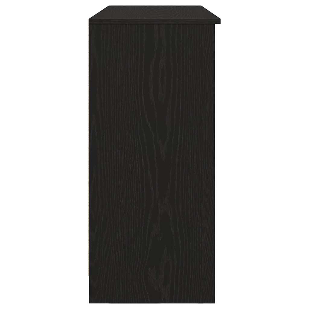 vidaXL Dressoir met lade 101x35x76 cm spaanplaat betongrijs - Aashly